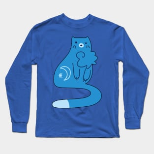 Blue Moon Kitty 1 Long Sleeve T-Shirt